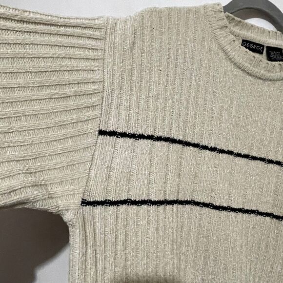 Vintage Beige Oversized Acrylic Knit Grandpa Sweater Large - Picture 5 of 13